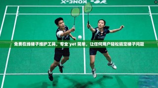 免费在线梯子维护工具，专业 yet 简单，让任何用户轻松搞定梯子问题