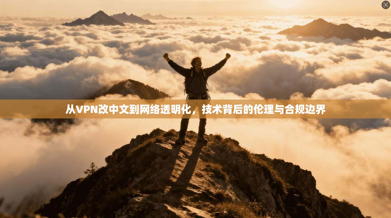 从VPN改中文到网络透明化,技术背后的伦理与合规边界