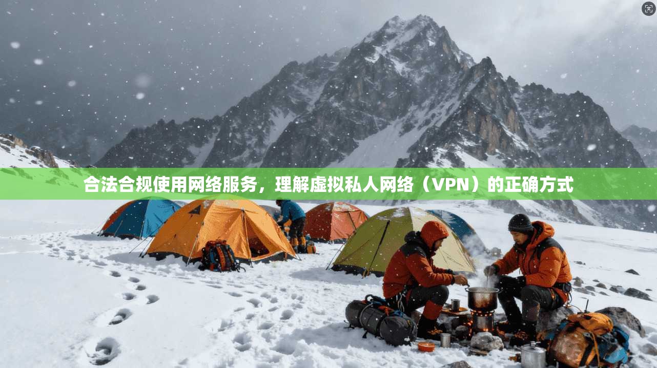 合法合规使用网络服务,理解虚拟私人网络(VPN)的正确方式