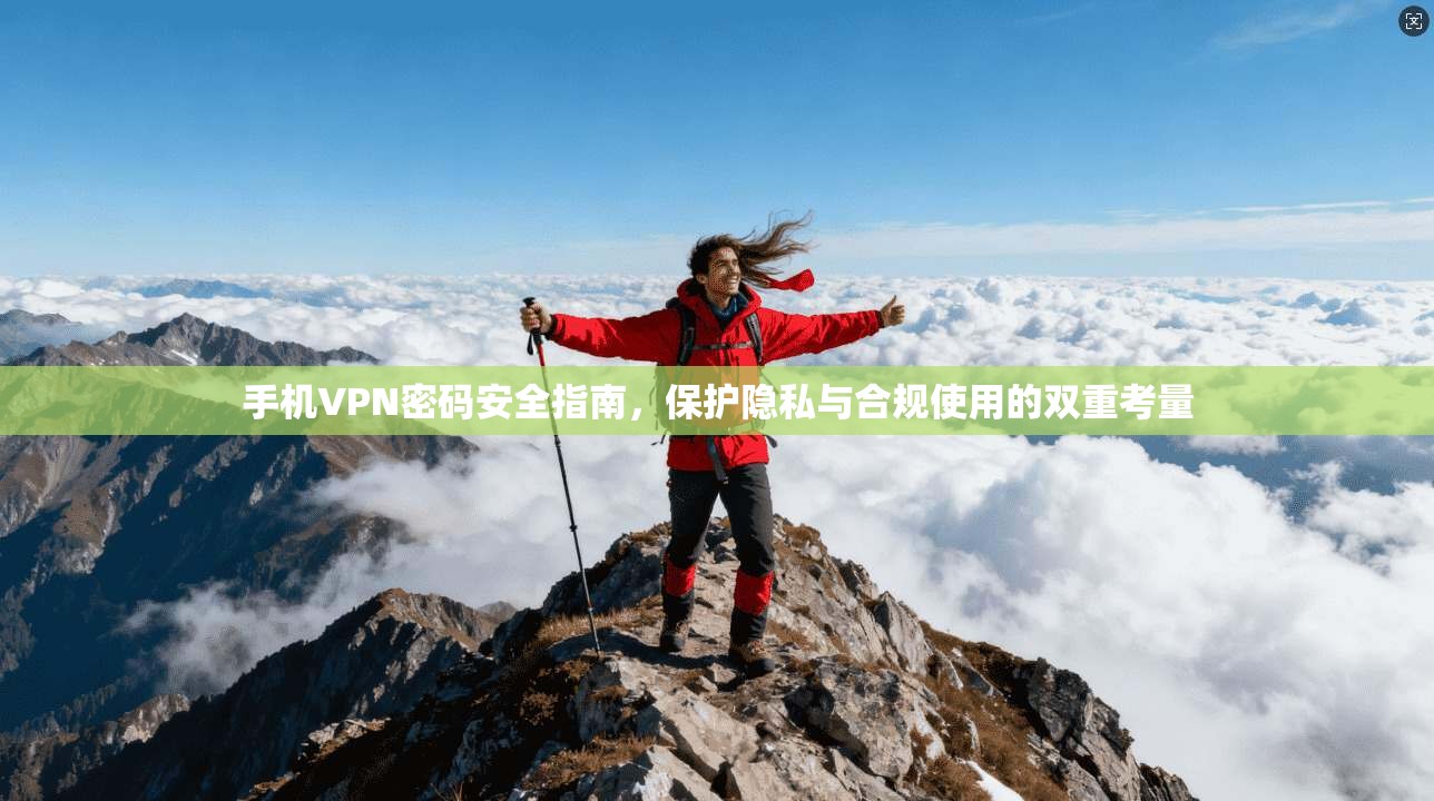 手机VPN密码安全指南，保护隐私与合规使用的双重考量