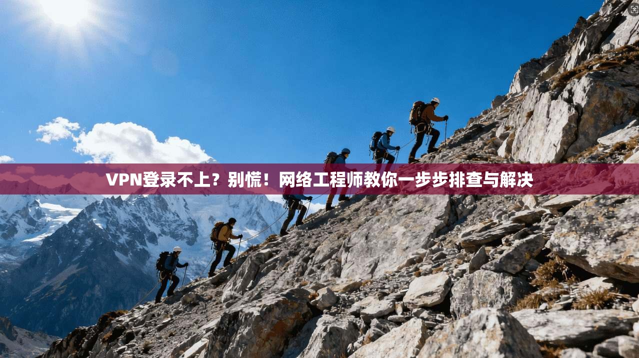 VPN登录不上？别慌！网络工程师教你一步步排查与解决