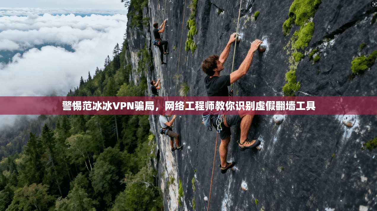 警惕范冰冰VPN骗局，网络工程师教你识别虚假翻墙工具