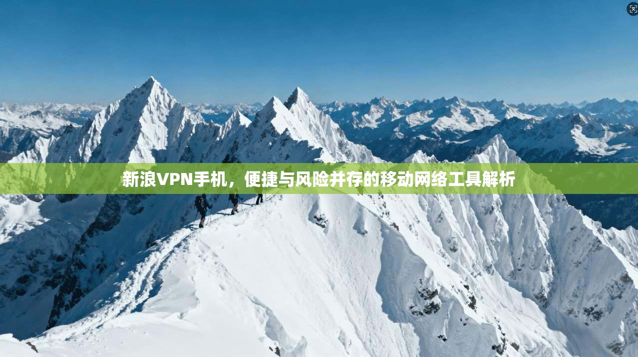 新浪VPN手机，便捷与风险并存的移动网络工具解析